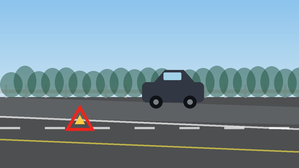 黔江道路故障安全等待现场图